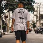 【TOISS】トイス オーバーサイズTシャツ ローズ Rosa グレー|メンズウエア|TOISS（ネイマールブランド）