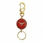 エスピリトサント両面キーホルダー Holy Spirit 鳩 ゴールド×レッド ブラジルのお守り|ブラジルお守り