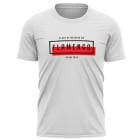 フラメンゴ公式コットンTシャツ レタリングデザイン FLAMENGO ホワイト|ブラジルリーグ|ブラジルサッカー