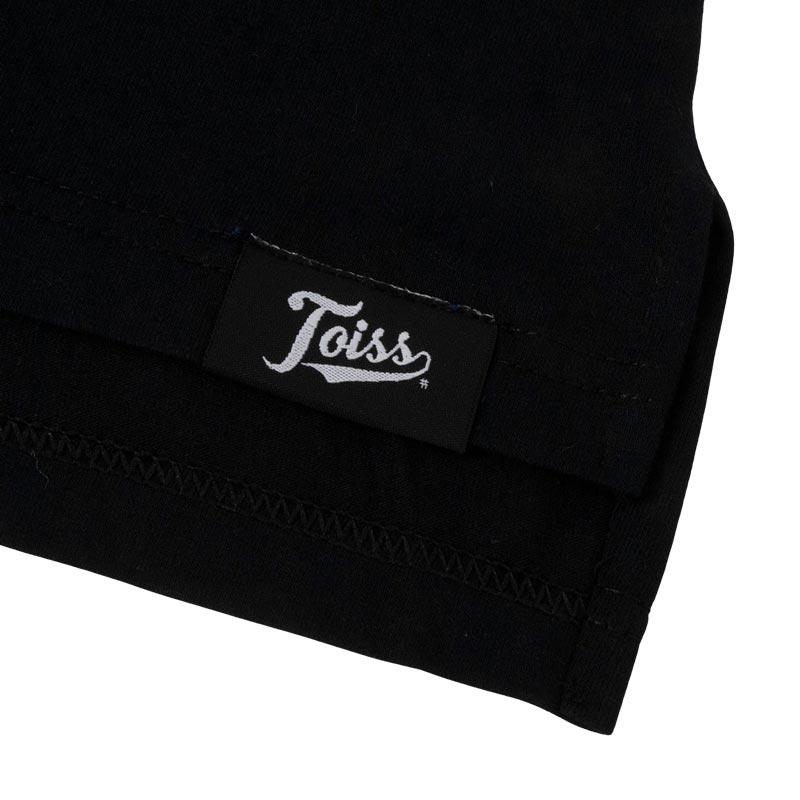 TOISS】＃3ラインデザインロンT ロングTシャツ ブラック