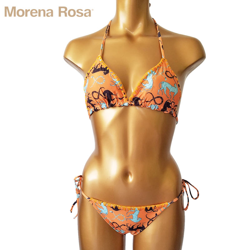 Morena Rosa】モレナローザ オリエンタルリバーシブル三角水着 