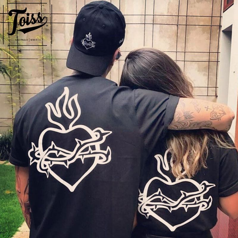 ネイマールブランド【TOISS】トライバルハートTシャツ グレー ネイマール愛用ブランドTOISS】トライバルハートTシャツ
