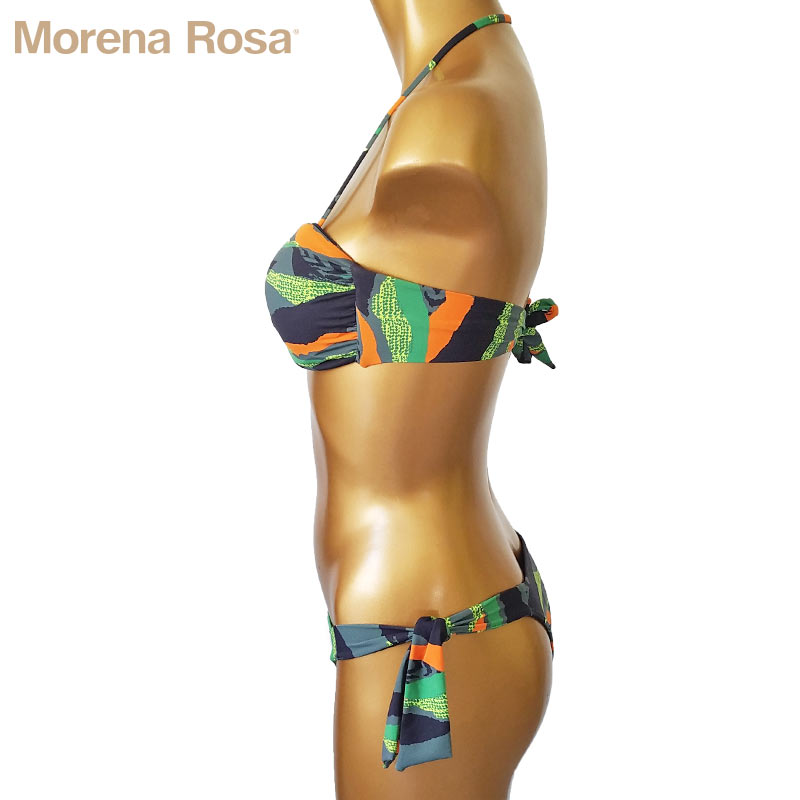 Morena Rosa】モレナローザ カモフラ柄ミリタリーバンドゥ水着