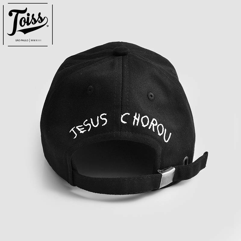 【TOISS】トイス デザイン刺繍ダッドキャップ ブラック ◇期間限定セール◇【TOISS】トイス デザイン刺繍ダッドキャップ