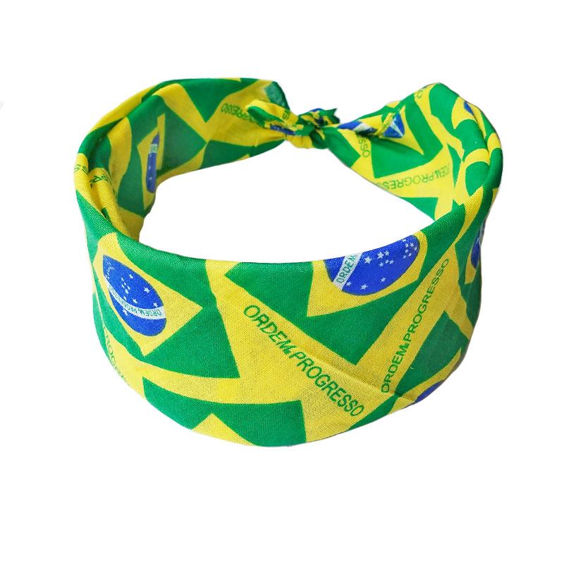 CONTEMPORANEA タンバリン ブラジル国旗デザイン2個セット ブラジル国旗デザインバンダナ｜ブラジルグッズ｜すべての商品の