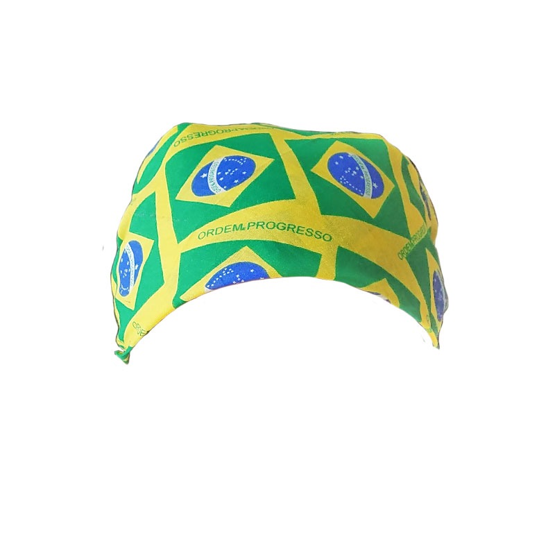 ブラジル国旗デザインバンダナ｜ブラジルグッズ｜すべての商品の