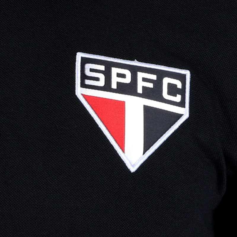 サンパウロFC公式 エンブレム刺繍 ポロシャツ SAO PAULO FC