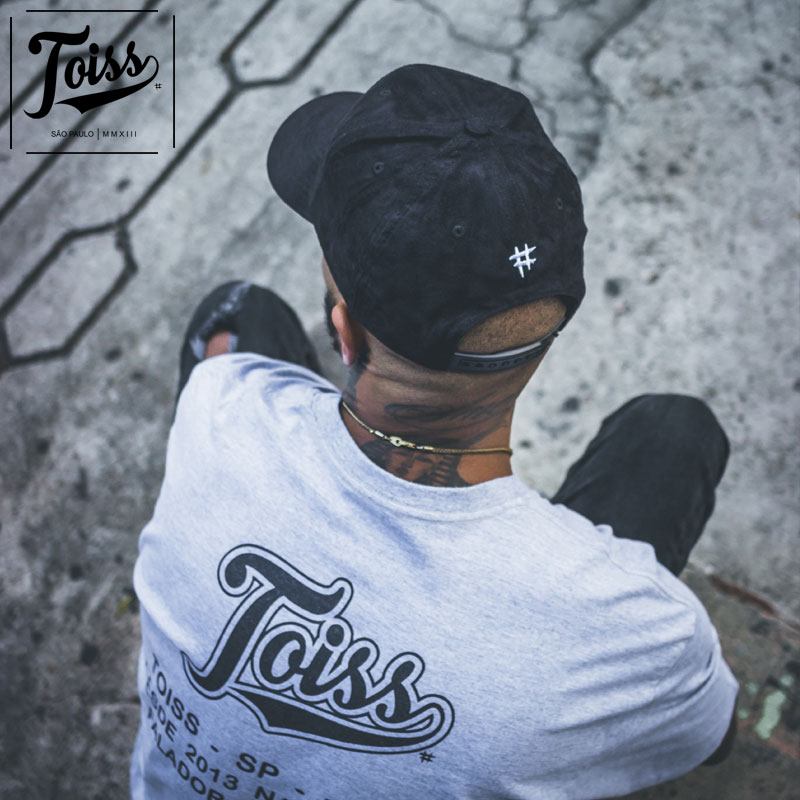 ネイマールブランド【TOISS】ロゴ スウェード調カーブキャップ TOISS】トイスオリジナルロゴ スウェード調カーブキャップ