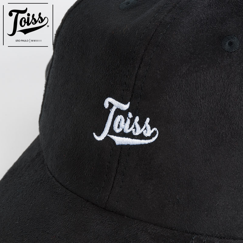 ネイマールブランド【TOISS】ロゴ スウェード調カーブキャップ TOISS】トイスオリジナルロゴ スウェード調カーブキャップ