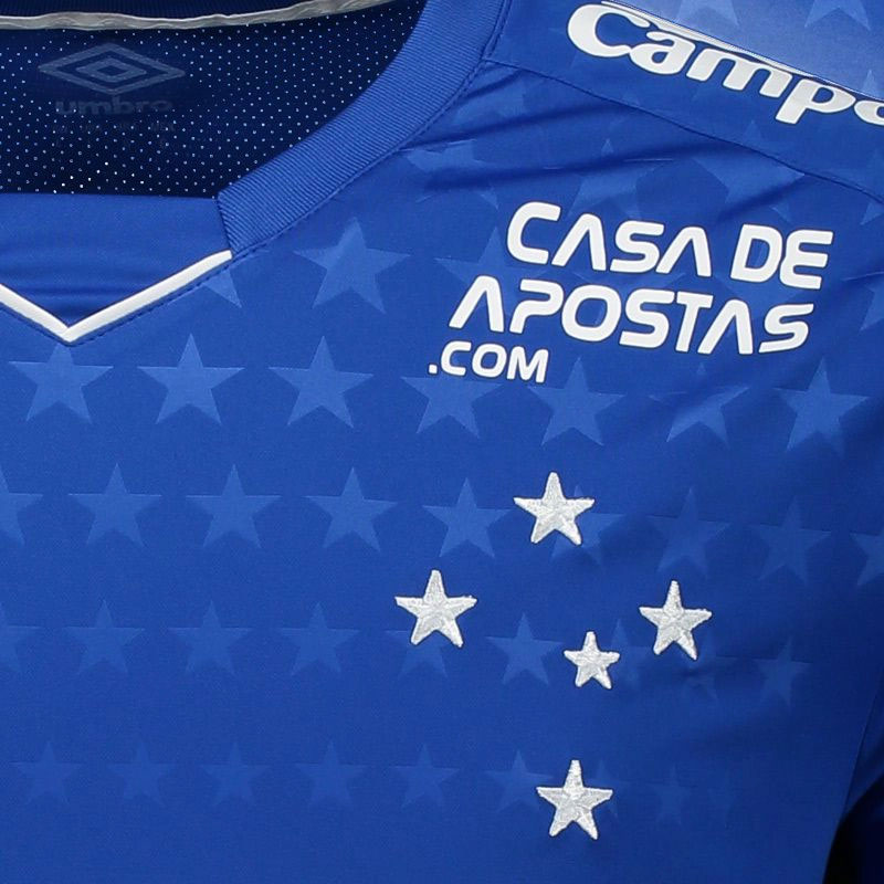 クルゼイロ公式スポンサー入りユニフォーム【CRUZEIRO】ブルー umbro