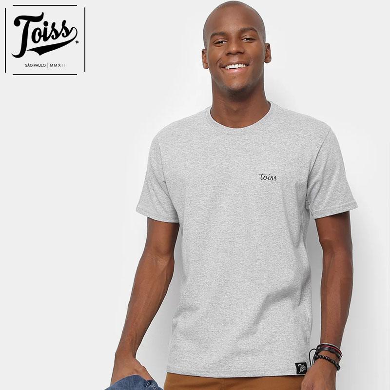 ネイマールブランド【TOISS】Tシャツモレトン｜グレー TOISS】トイスオリジナルロゴTシャツ｜グレー ネイマール