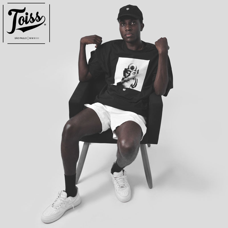 TOISS】トイス デザインプリントオーバーサイズTシャツ Eye