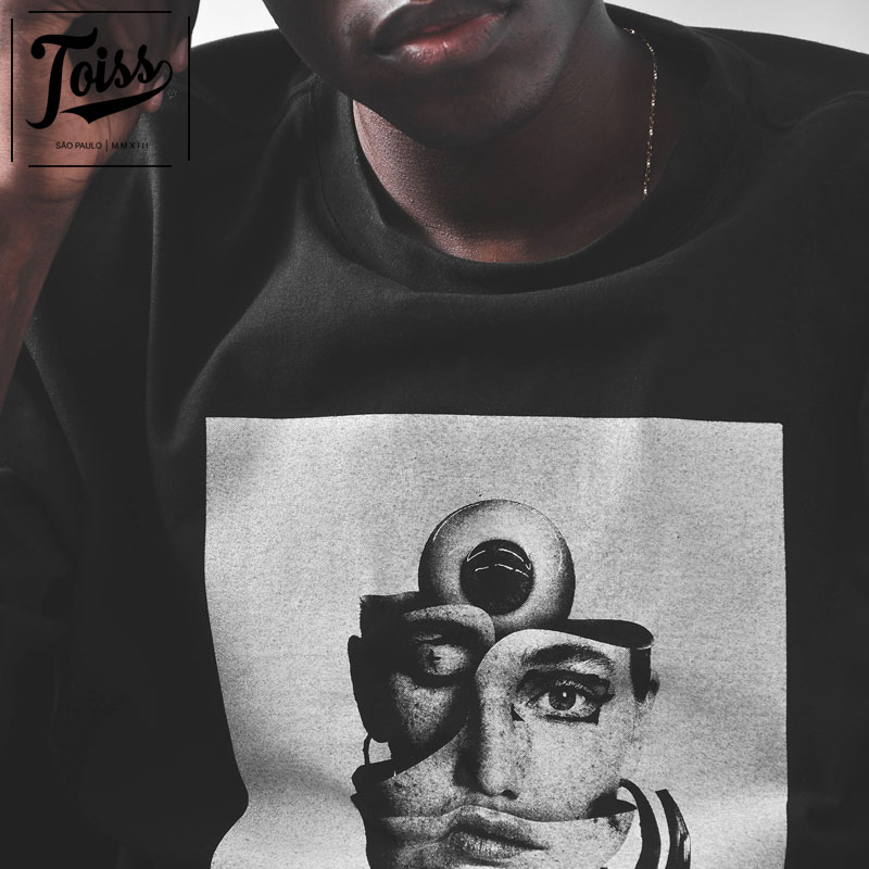 TOISS】トイス デザインプリントオーバーサイズTシャツ Eye