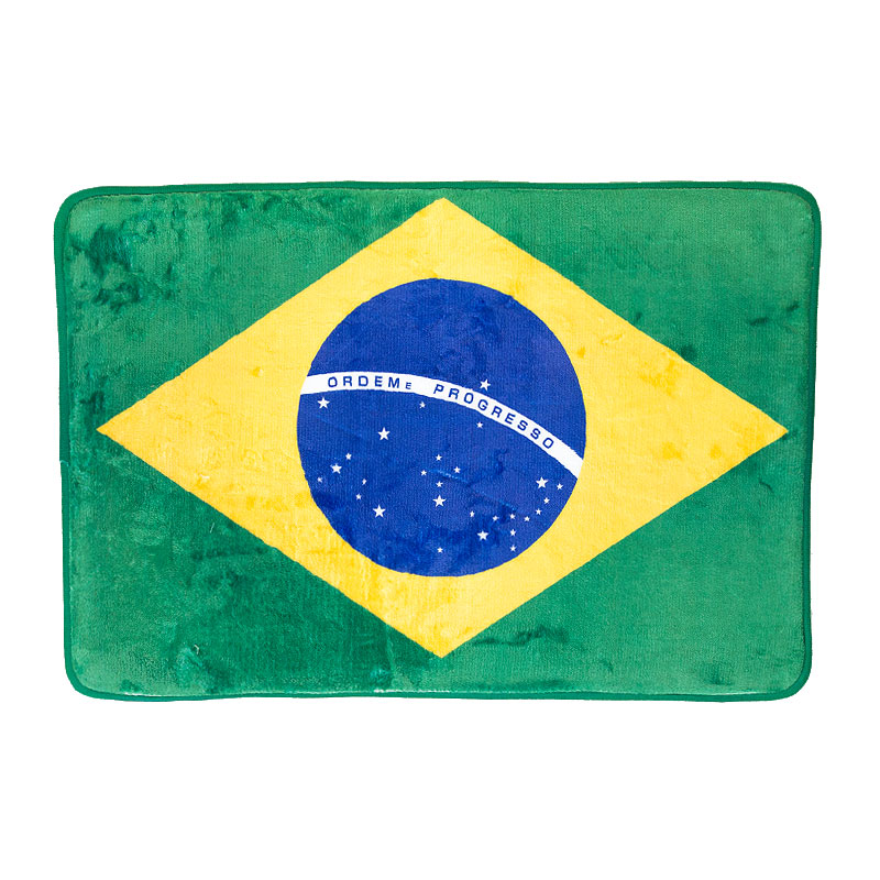 ブラジル国旗デザイン滑り止め付マット【屋内用】｜すべての商品