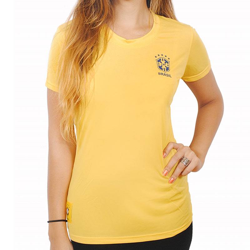 ブラジル代表 CBF イエローシャツ ブラジル代表女性用Tシャツ【CBF公式