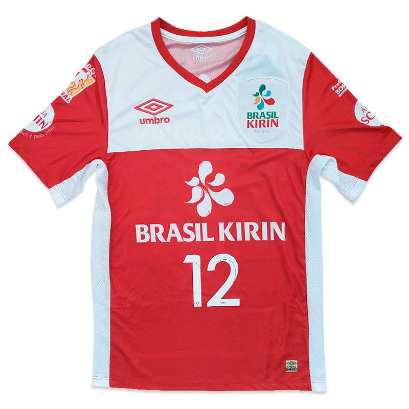 ファルカン12番 Brasil Kirin フットサル公式v字ネックユニフォーム すべての商品のブラジル通販 Sorte