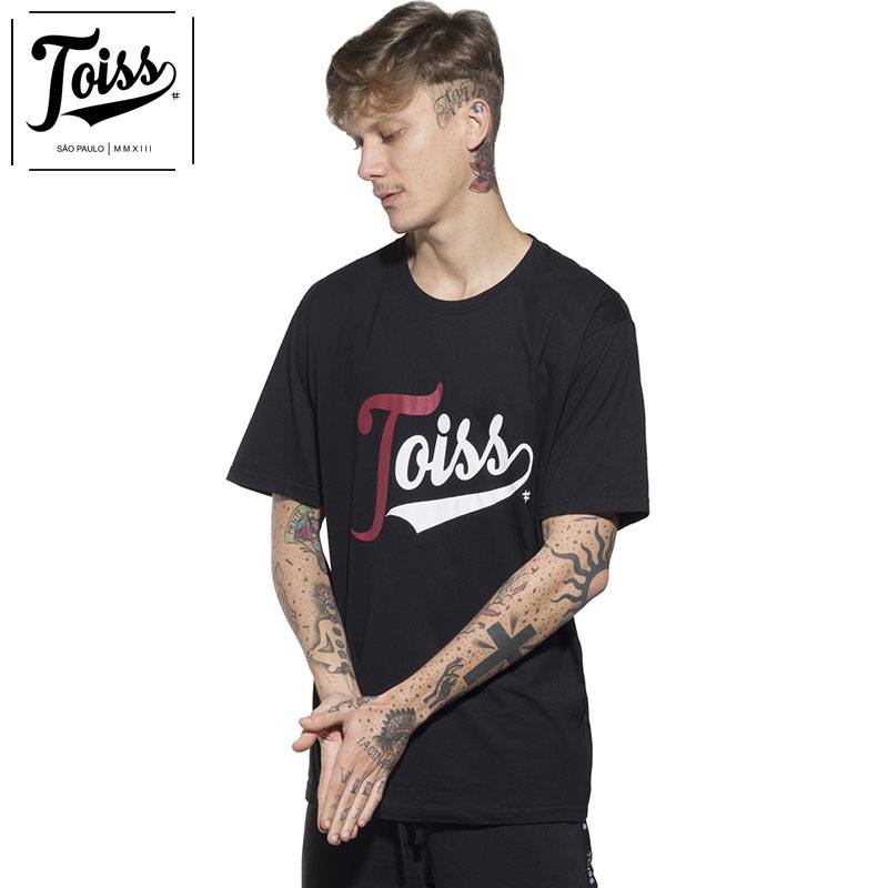 【TOISS】オリジナルロゴTシャツ｜ブラック ネイマールブランド TOISS】トイスオリジナルロゴTシャツ｜ブラック ネイマール