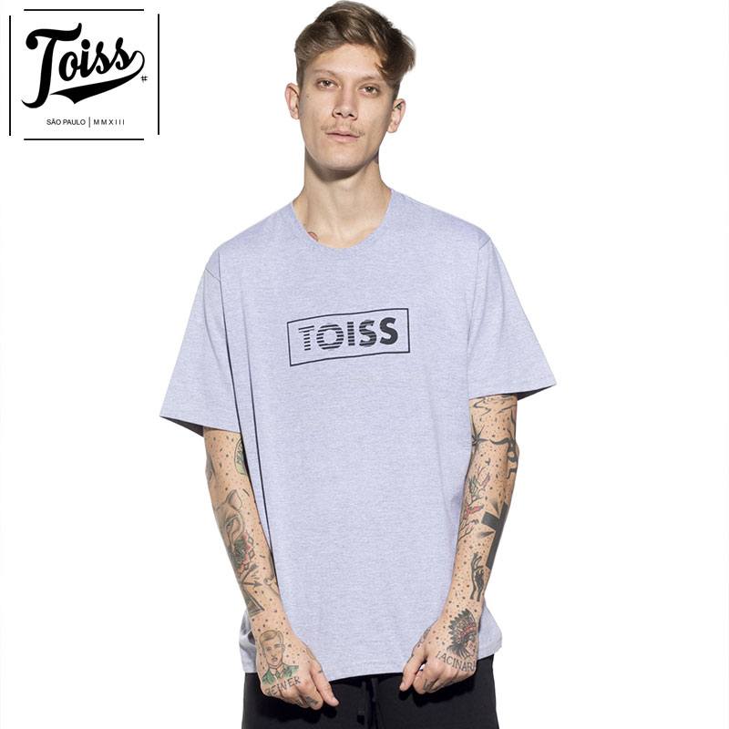 ネイマールブランド【TOISS】デザインロゴTシャツ PIXO グレー TOISS】トイス デザインロゴTシャツ PIXO | グレー｜TOISS