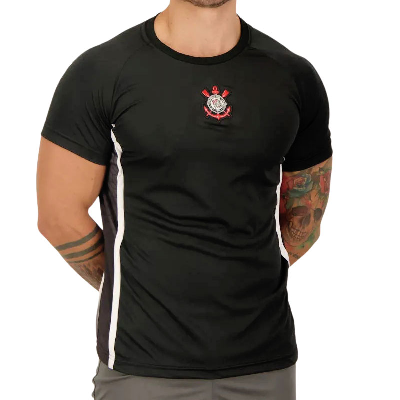 コリンチャンス公式エンブレムパッチ付きTシャツ CORINTHIANS