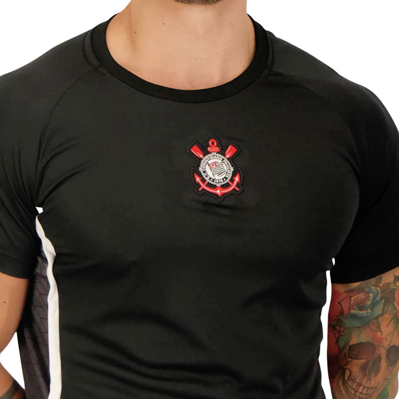 コリンチャンス公式エンブレムパッチ付きTシャツ CORINTHIANS