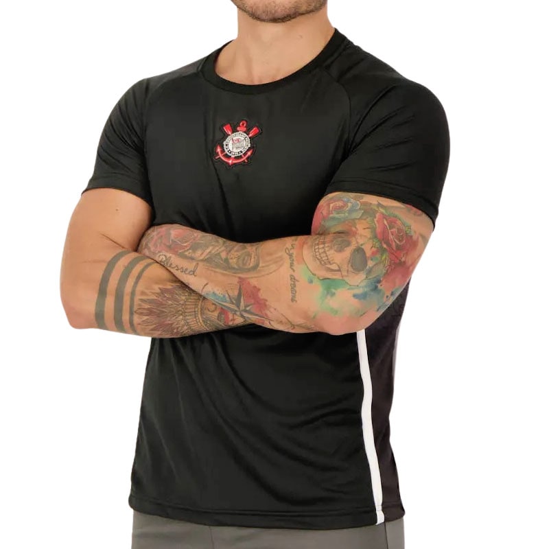 コリンチャンス公式エンブレムパッチ付きTシャツ CORINTHIANS