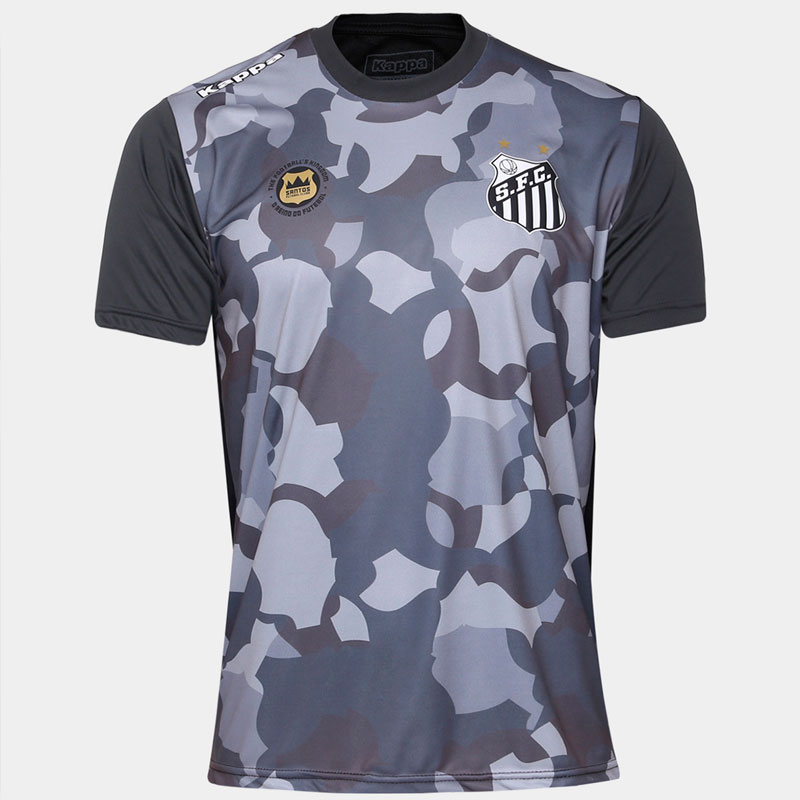 サントスFC｜トレーニングTシャツ【SANTOS FC公式】練習着 グレー