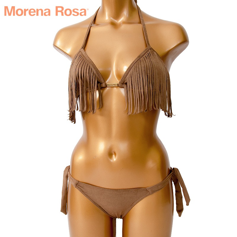 Morena Rosa】モレナローザ水着 ウエスタン風フリンジ三角ビキニ