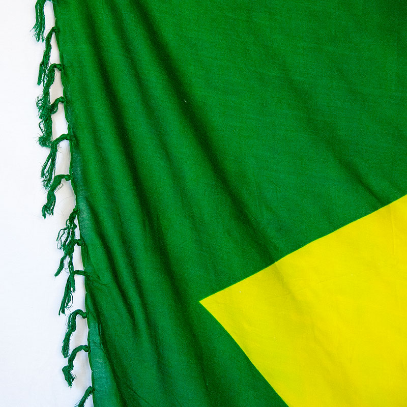 ブラジル国旗柄バンデイラ【ブラジルカンガ】パレオ｜すべての商品の