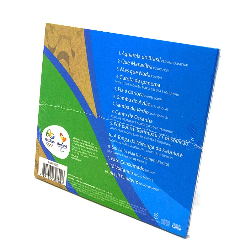 リオオリンピック公式ボサノヴァcd Brasil Encanta Bossa Nova全14曲 すべての商品のブラジル通販 Sorte