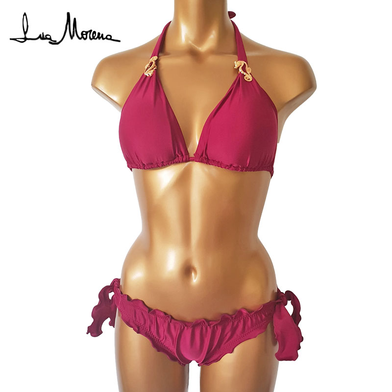 ◇半額セール◇ブラジリアン三角ビキニ【Lua Morena 】Sea Horse