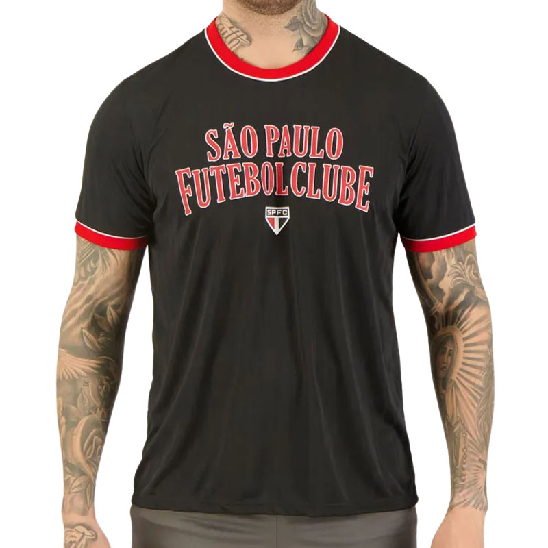 サンパウロFC公式 速乾レタリングデザインTシャツ SAO PAULO FC