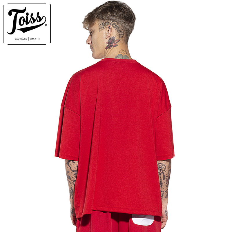 ネイマールブランド【TOISS】タイダイＴシャツ ダークレッド TOISS】トイスTシャツの公式オンラインショップ｜SORTEブラジル通販