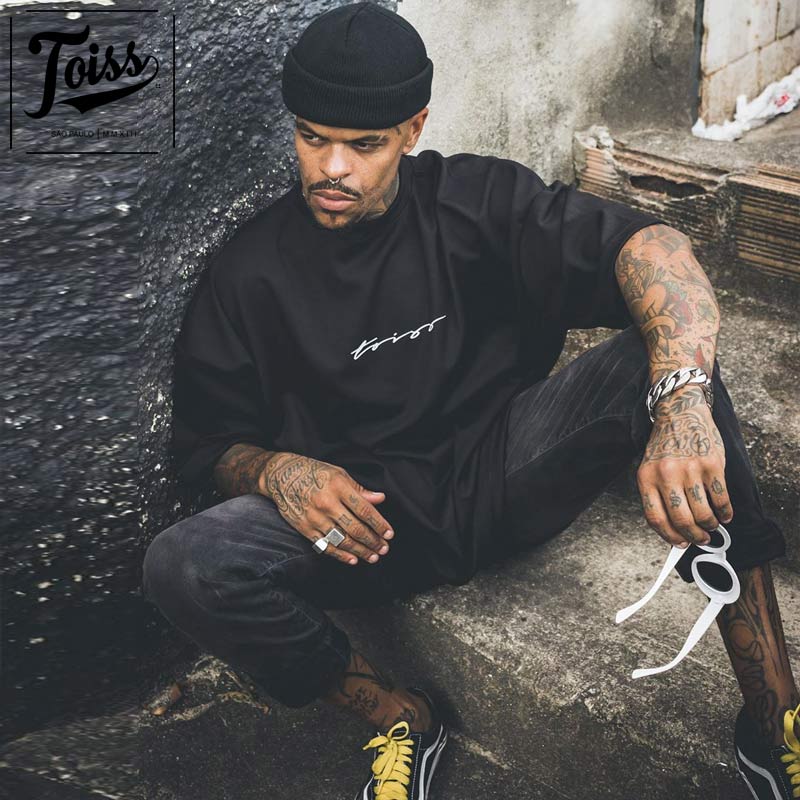 ネイマールブランド【TOISS】Tシャツモレトン|ブラック toiss】トイスモレトン スウェットTシャツ ブラック ネイマール