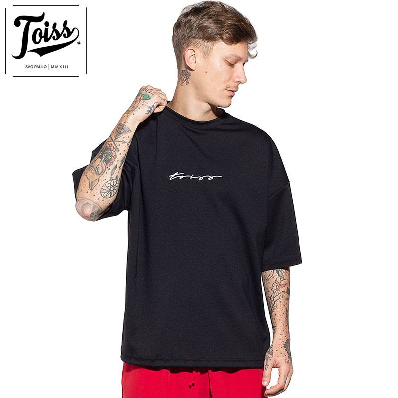 ネイマールブランド【TOISS】Tシャツモレトン|ブラック toiss】トイスモレトン スウェットTシャツ ブラック ネイマール