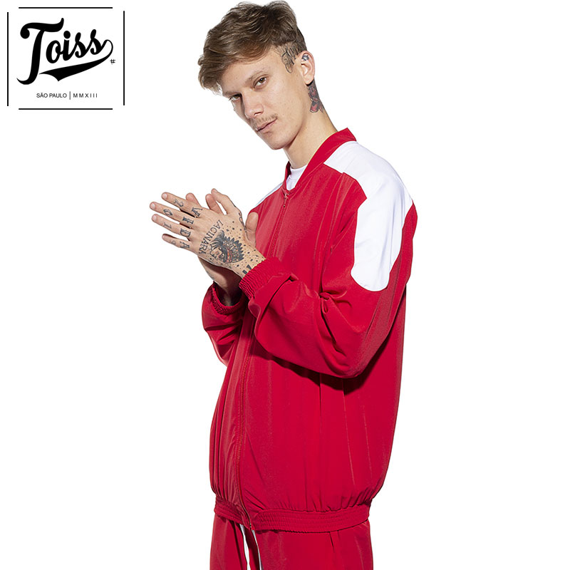 ◇期間限定セール◇【toiss】レッドトラックジャケット