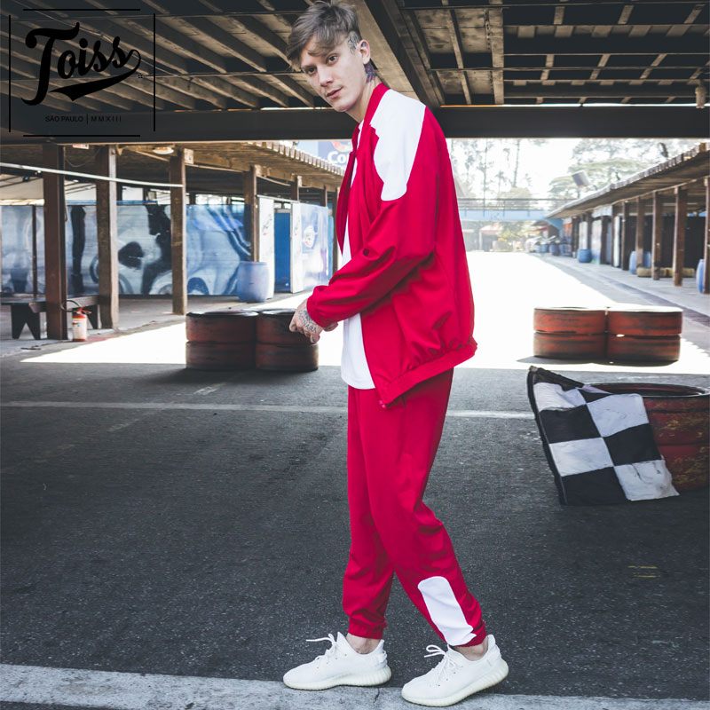 最適な価格 ネイマールブランド Toiss レッドトラックジャケット 上質で快適 Tnnurdu Com