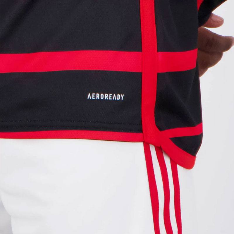 フラメンゴ　ユニフォーム　L　adidas　アディダス　レッド　ブラック　南米 □取り寄せ商品□フラメンゴ 24/25 長袖ホームユニフォーム