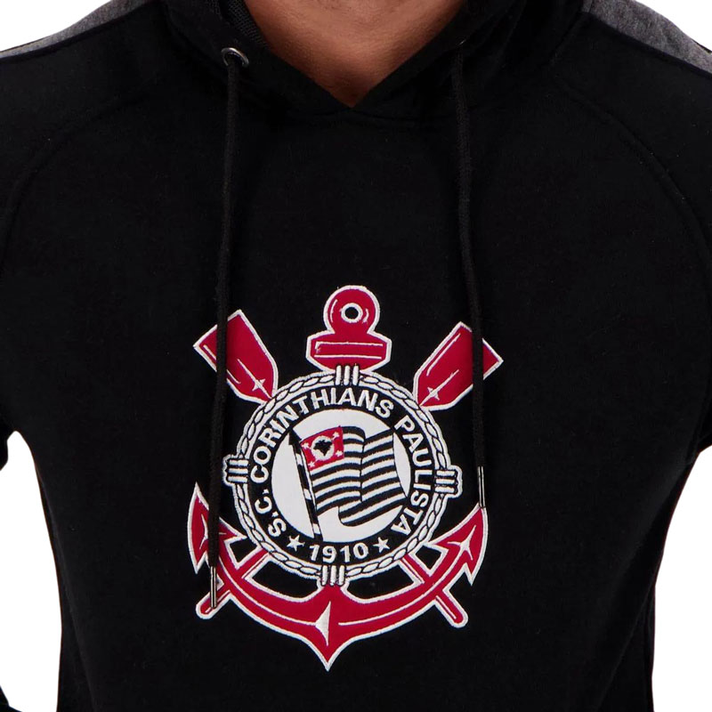 コリンチャンス公式エンブレムデザイン プルオーバーパーカー 裏起毛