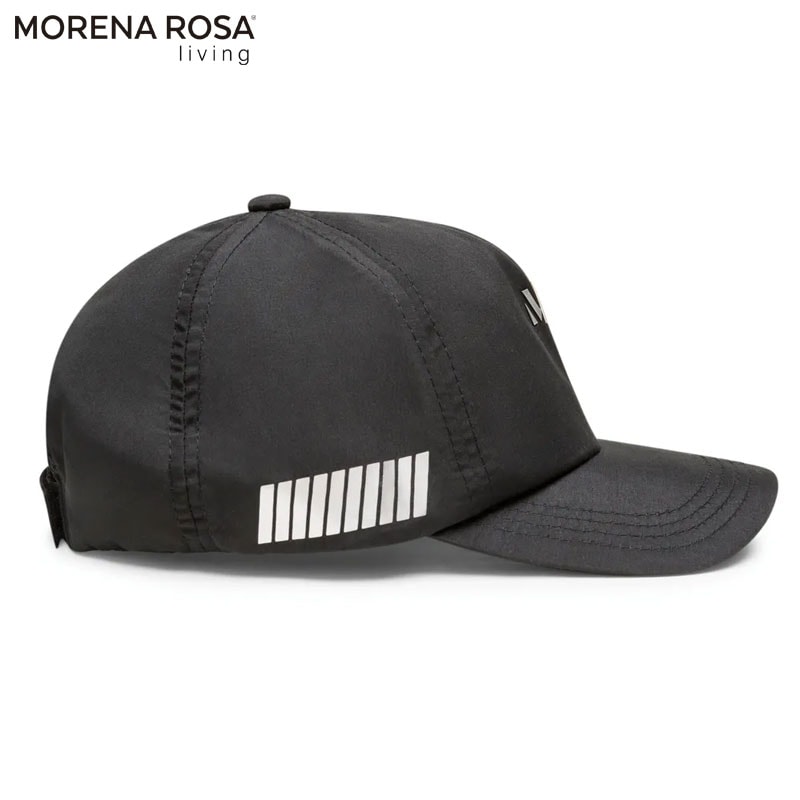 Morena Rosa Living】MRロゴブラックキャップ カーブタイプ 帽子
