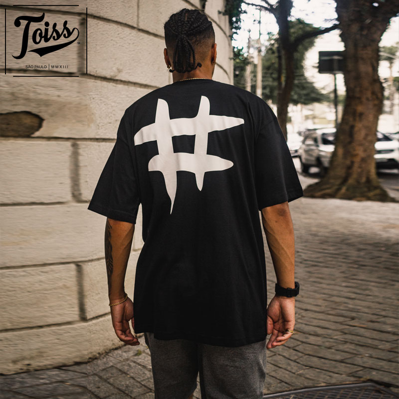 【TOISS】オーバーサイズTシャツ # ブラック TOISS】トイス オーバーサイズTシャツ ビッグ# ブラック|TOISS