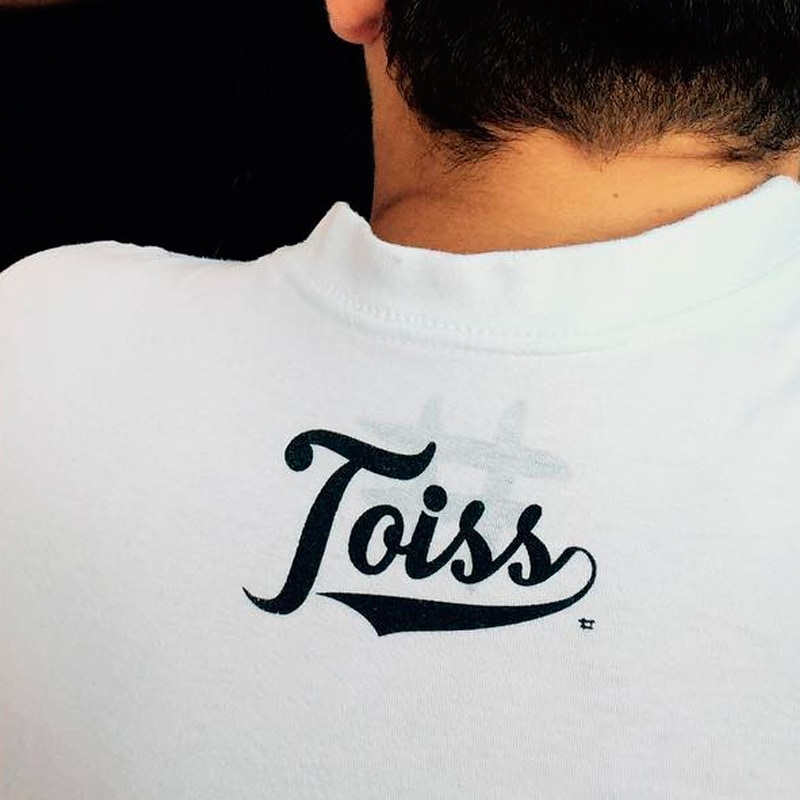 TOISS】トイスオリジナルロゴTシャツ｜ホワイト ネイマール