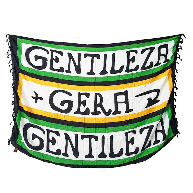 ブラジルカンガ リオデジャネイロgentileza Gera Gentileza ポルトガル語柄 マルチ ブラジルカンガ パレオ のブラジル通販 Sorte