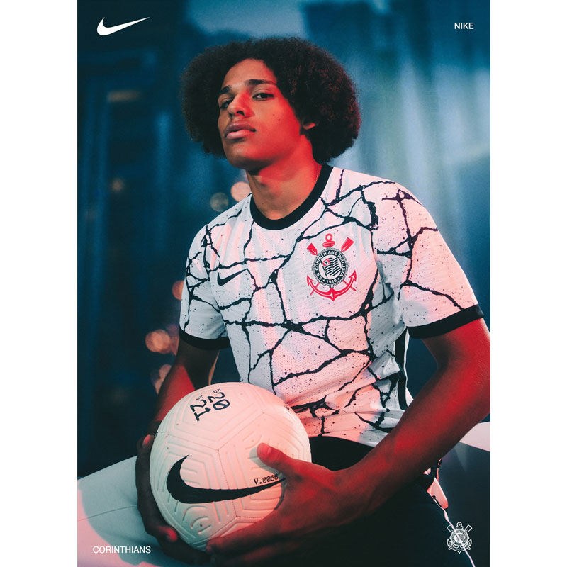 □取り寄せ商品□コリンチャンス21/22 NIKEホーム公式ユニフォーム