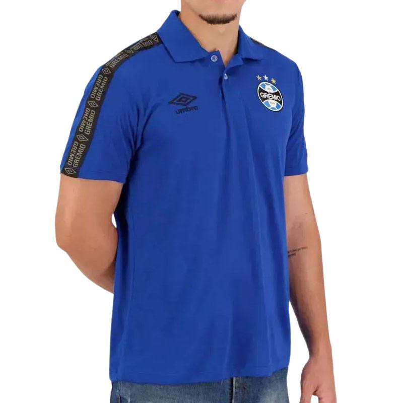 グレミオ公式ショルダーライン襟付きTシャツ GREMIO エンブレム付き