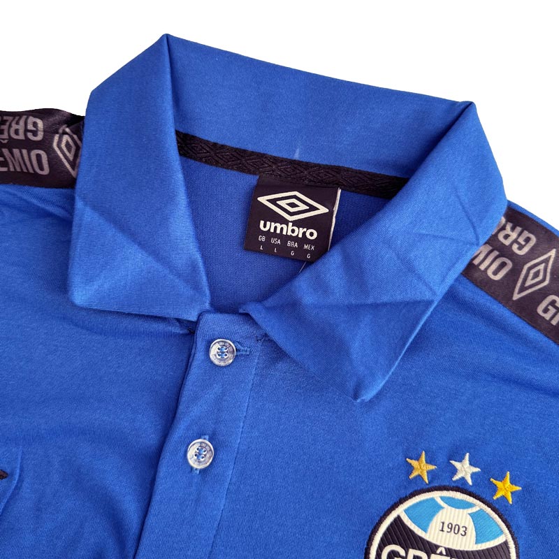 グレミオ公式ショルダーライン襟付きTシャツ GREMIO エンブレム付き