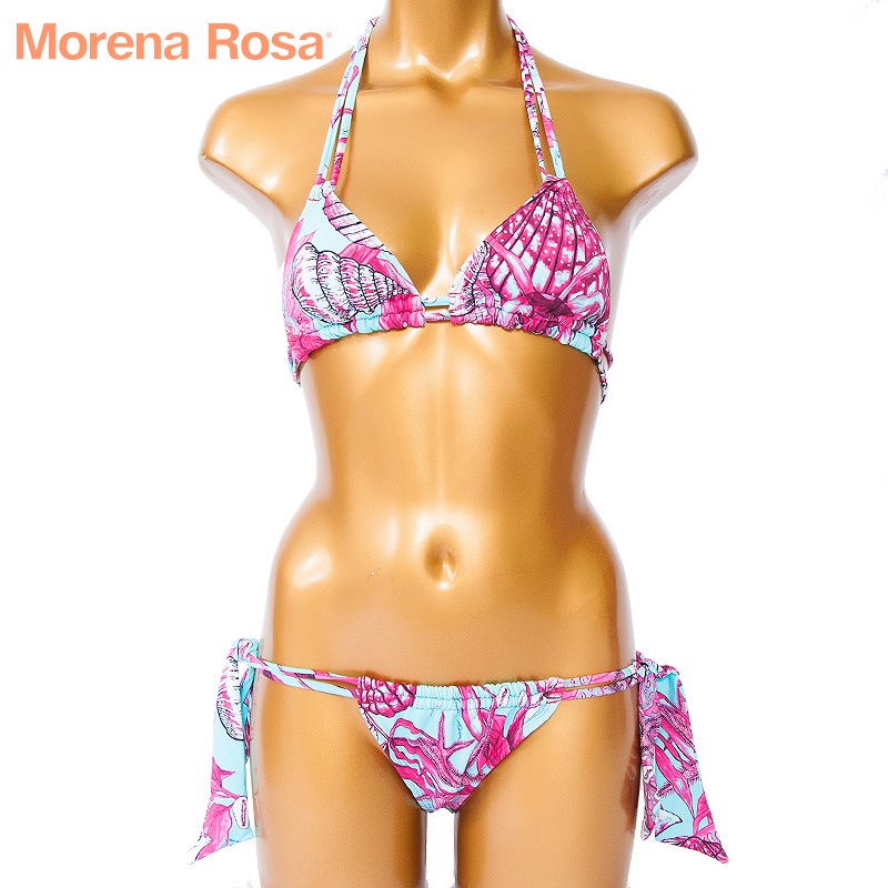 Morena Rosa】モレナローザ水着 可愛いシェル柄三角ビキニ／貝殻