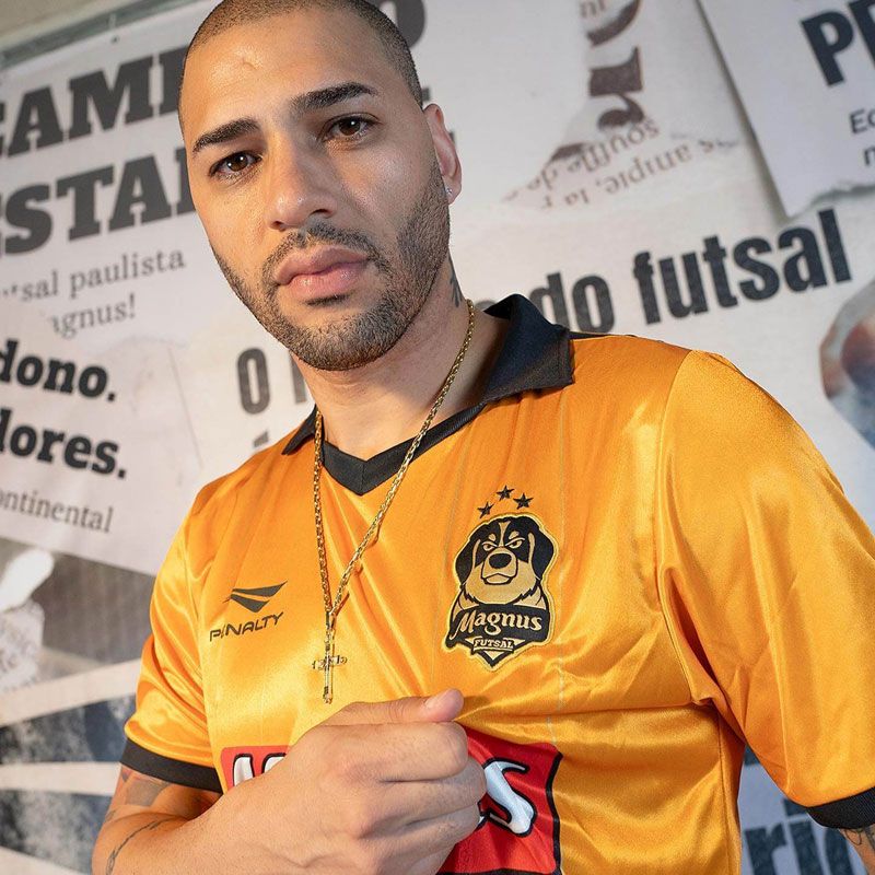 即購入⭕️フットサルブラジル代表　ファルカン選手　マグナスユニフォーム □取り寄せ商品□マグヌス・フットサル 23/24 ホーム