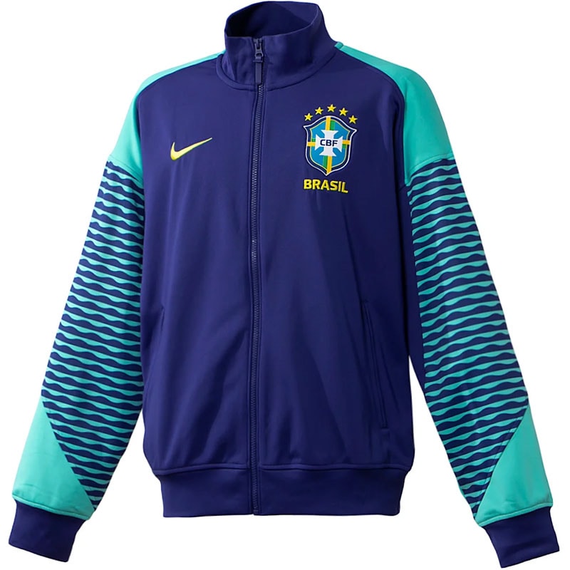 【希少】2014 ブラジル代表 ナイロンジャケット アンセムジャケット NIKE 希少】2014 ブラジル代表 ナイロンジャケット アンセム