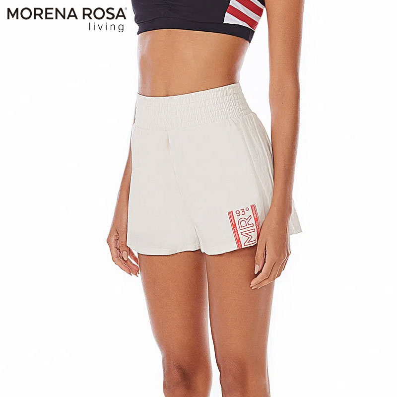 Morena Rosa Living】ショート丈レギンス付きショートパンツ