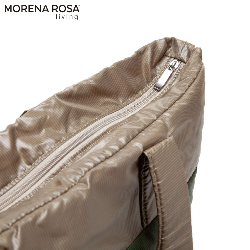 【Morena Rosa Living】 ファスナー付きト大きめトートバッグ Morena Rosa Living】超軽量素材モレナローザ ファスナー付きト
